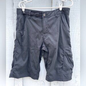 Men's Prana Black Cargo Shorts